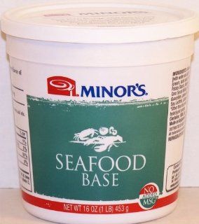 Minor's Seafood Base   No added MSG   Gluten Free  Minor S Clam Base  Grocery & Gourmet Food