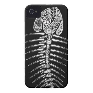 Fish Bones Skeleton iPhone 4 Case