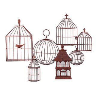 birdcage metal wall art by lindsay interiors