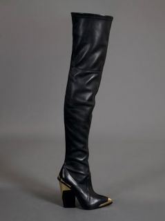 Versace Knee High Boot