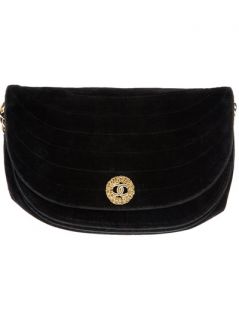 Chanel Vintage Suede Shoulder Bag