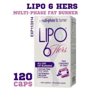 Nutrex Lipo 6 Hers Black, 120 ea Health & Personal Care