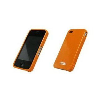 Apple iPhone 4 / iPhone 4G Empire New skin Case Poly Protector, Orange (AT&T) Cell Phones & Accessories