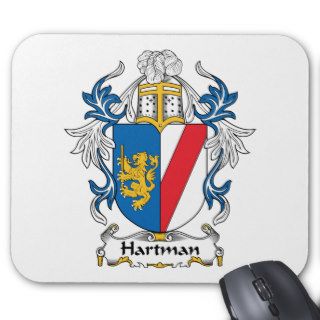 Hartman Family Crest Mouse Mats