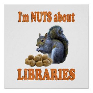 Nuts about Libraries Print