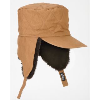 Hot Shot Insulated Earflap Cap —  Brown, L/XL, Model# 45-455-BX-NTL  Caps