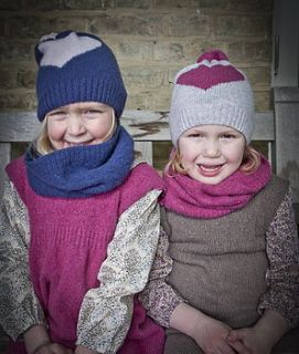 cashmere hat with heart was £28 by olivier baby & kids