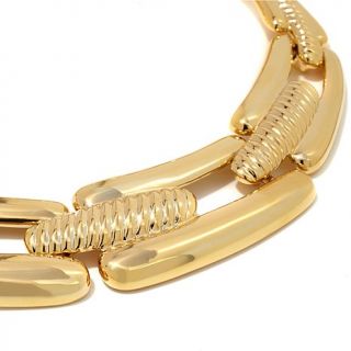 Ben Amun "Grecian Princess" Goldtone Panther Link 14 7/8" Collar Necklace