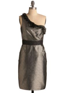 Max and Cleo Heirloom Silver Dress  Mod Retro Vintage Dresses