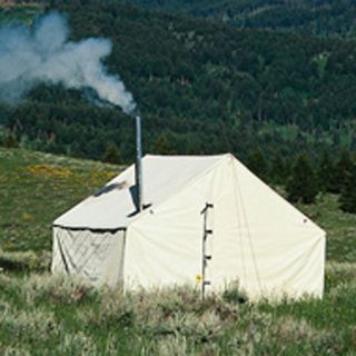Montana Canvas 12 Oz. Wall Tent   14 x 17 421064