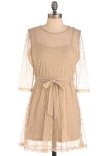 Drizzled Dreams Dress in Ivory  Mod Retro Vintage Dresses