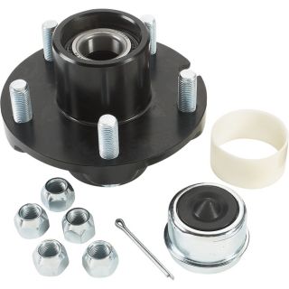 Ultra Tow Ultra Pack Trailer Hub   5 on 4 1/2 Inch 1250 lb. Capacity