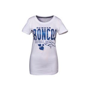 Denver Broncos 5th & Ocean NFL Womens Baby Jersey Crew T Shirt