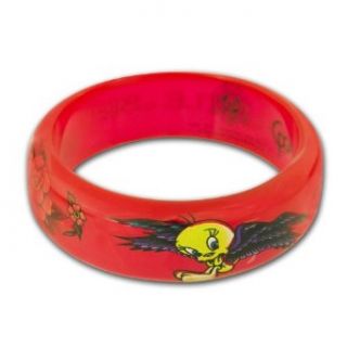 Looney Tunes Tweety Spoiled Little Bird Red Bangle Clothing
