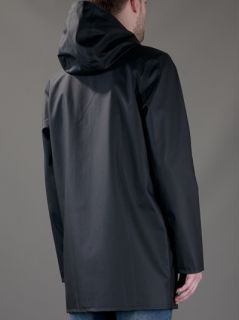 Stutterheim 'arholma Svart' Raincoat   Voo Store