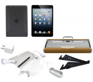 Apple iPad Mini 64GB Wi Fi with iHome Stereo and Starter Kit —