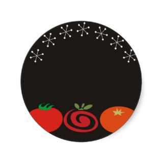 tomatoes Christmas holiday kitchen cooking gift st Sticker