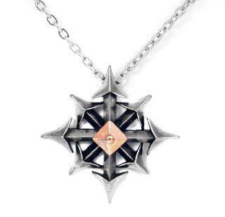 Chaostar Alchemy Gothic Pendant Necklace Jewelry