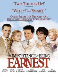 The Importance of Being Earnest Colin Firth, Rupert Everett, Reese Witherspoon, Judi Dench  Instant Video
