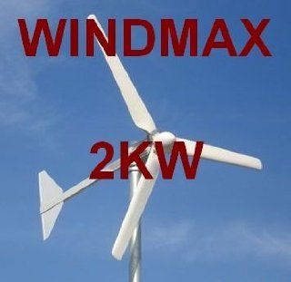 Home Wind Turbine 2kw/48V   wind generator for home use  Renewable Energy Charge Controllers  Patio, Lawn & Garden