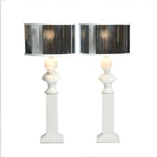 Barbara Cosgrove Set of 2 Boy & Girl Desk & Table Lamps