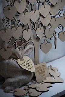 small wishing tree guest book by craft heaven