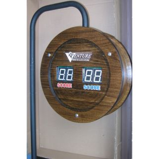 Round Shuffleboard Scoring Unit