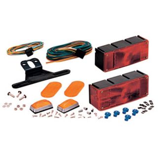 Optronics Waterproof Low Profile Trailer Light Kit 72095