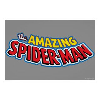 The Amazing Spider Man   Marvel Comics Retro Print