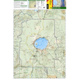 National Geographic Maps Trails Illustrated Map Crater Lake National