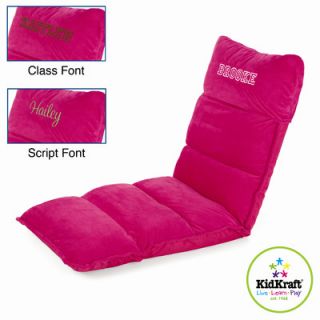 KidKraft Personalized Adjustable Lounger in Hot Pink