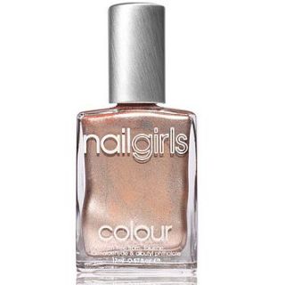 champagne foil nail polish by nailgirls