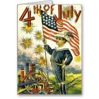 Vintage Patriotic 4th of July Cards