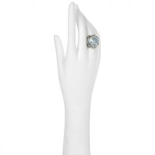Noa Zuman Jewelry Designs Trilliant Cut Roman Glass Ring