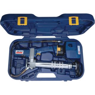Lincoln Industrial PowerLuber Cordless Grease Gun — 14.4 Volts, 7,500 PSI, Model# 1442  Cordless Grease Guns   Accessories