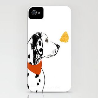 dalmatian dog case for iphone by indira albert