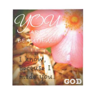 God Flower Memo Notepad
