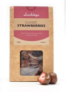 mother's day milk chococlate strawberries by lushleys