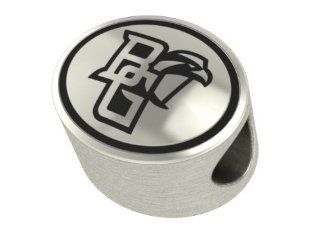 Bowling Green College Bead Fits Most Pandora Style Bracelets Including Pandora, Chamilia, Biagi, Zable, Troll and More. High Quality Bead in Stock for Immediate Shipping Charms Jewelry