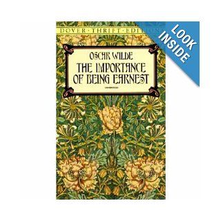 The Importance Of Being Earnest Books