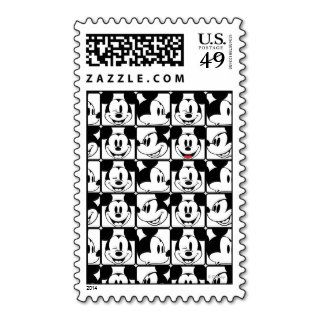 Classic Mickey Face Postage Stamps