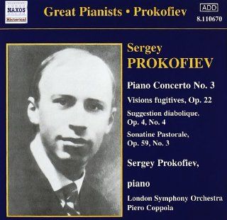 Prokofiev Plays Prokofiev Music