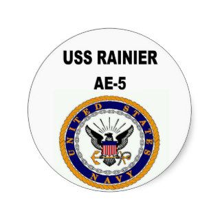 USS RAINIER (AE 5) STICKER