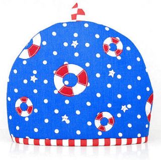 nautical tea cosy by the apple cottage company