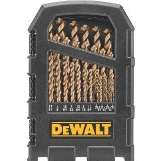 DEWALT DW1269 29 Piece Cobalt Pilot Point Metal Drill Bit Index Set   Jobber Drill Bits  