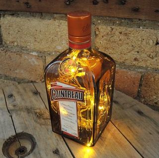 reupcycled cointreau bottle lamp by reupcycled