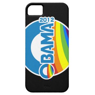 Obama 2012 Gay Pride Rainbow iPhone 5 Case