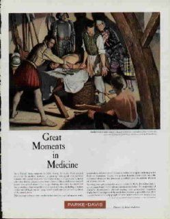 Great Moments in Medicine AMBROISE PARE   Surgery acquires stature by Robert Thom. As a French Army Surgeon in 1536, young Ambroise Pare refused to follow the medical tradition of pouring boiling oil into gunshot wounds. He proved the wounds healed faster