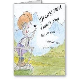 Thank You Echo   Funny Message Greeting Cards