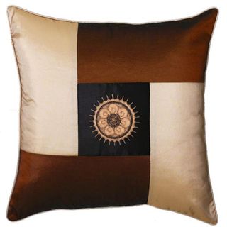 Decorative Brown and Beige Sunflower Cushion Cover Throw Pillows